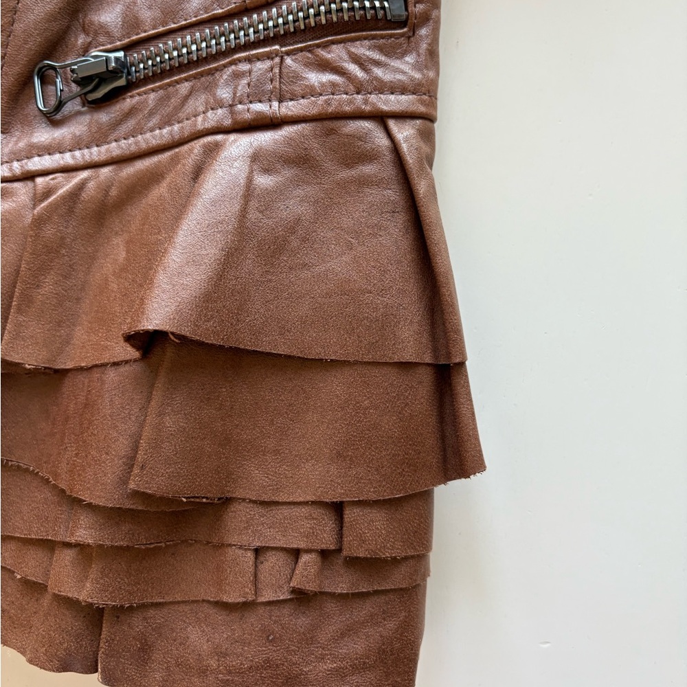 3.1 Phillip Lim Chocolate leather jacket
